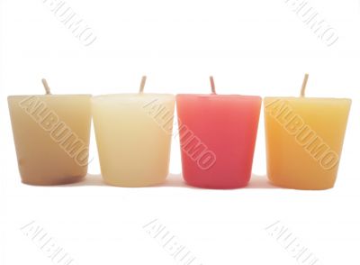 colorful candles