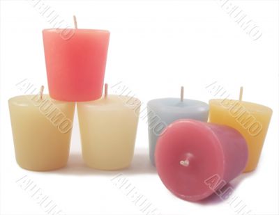 colorful candles