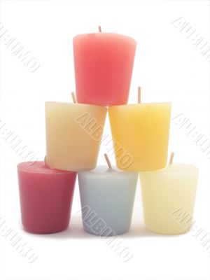 colorful candles