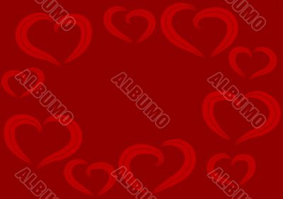 Valentine frame