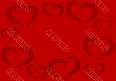 Valentine frame