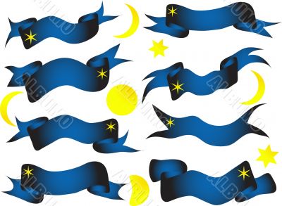 Night banners