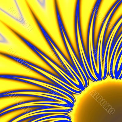 stylized sun
