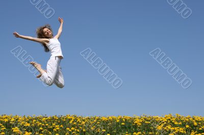 Beautiful jump