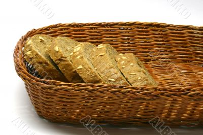 Basket with bread