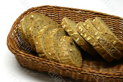 Basket with bread