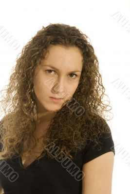 shy girl