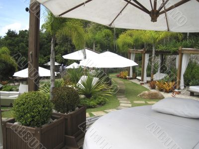 Garden from hotel