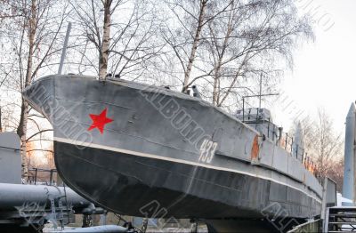 The warship