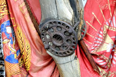 Propeller and the banner