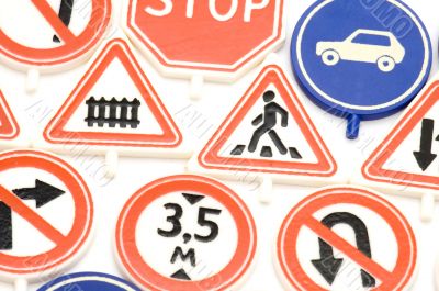 road sign macro