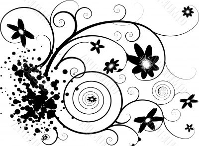 floral splat