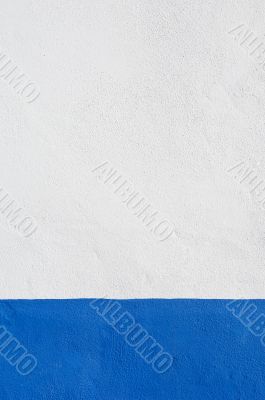 Blue baseboard