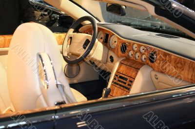 Sport car interiour
