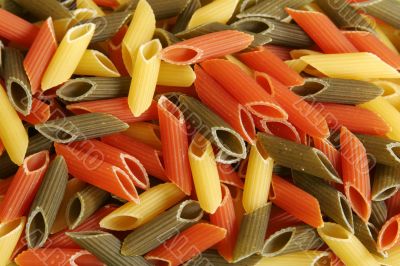 colored pasta