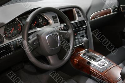 Sport car interiour