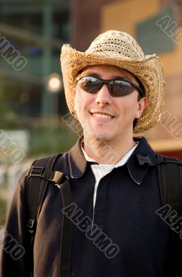 latin american man portrait