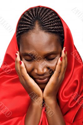 African Christian woman