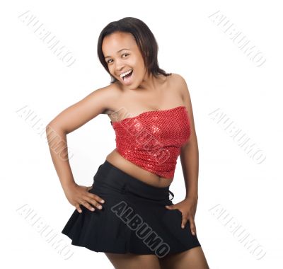 African girl