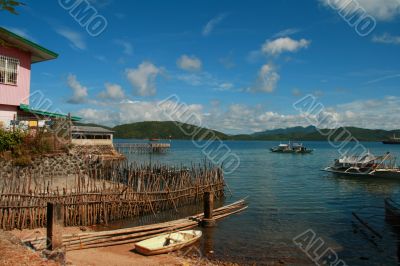 coastal town