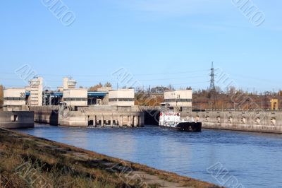 river buildings
