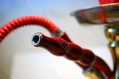 mouthpiece and adjustment for smoking the tobacco