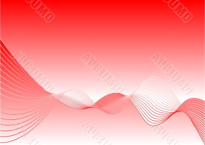 Red background