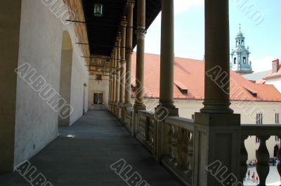 palace of polish king at krakow