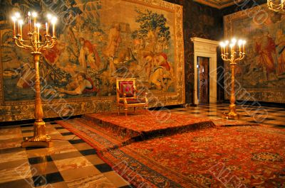 palace of polish king at krakow