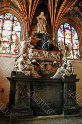 palace of polish king at krakow