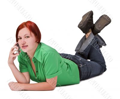 Talking on the phone