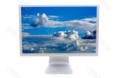LCD computer monitor