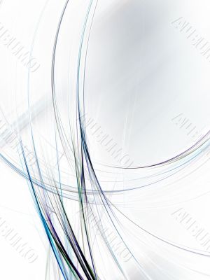 Tangled and Blends Abstract Background