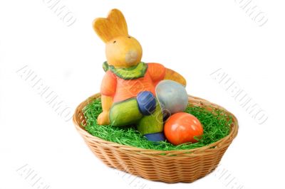 Colorful easter decoration
