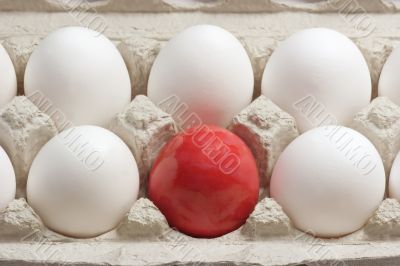 Red Easter Egg