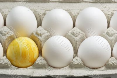 Yellow Easter Egg