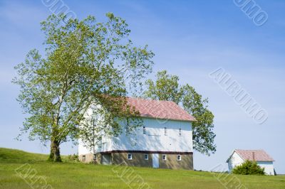 Two barns