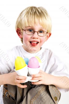 holding eastereggs