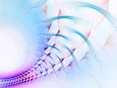 Fractal Abstract Background - Woven Textures