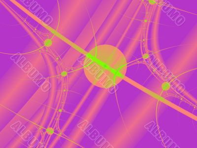 an abstract design