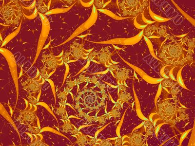 an abstract design