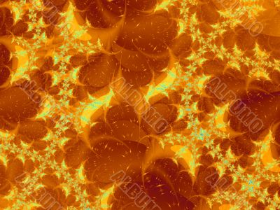 an abstract design