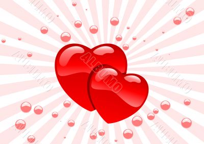 Glass hearts