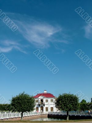 House and the sky