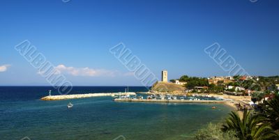 bay in Greece