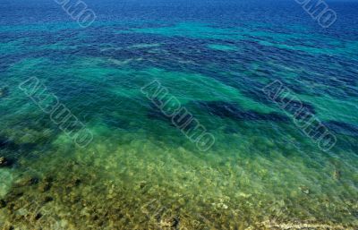 blue sea