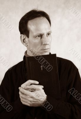 Man with bible