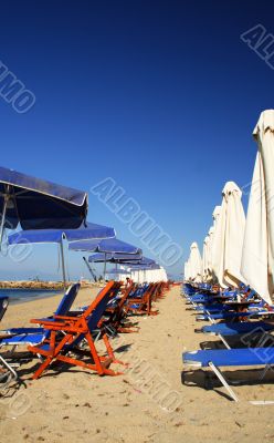 beach umbrellas