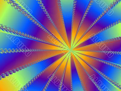 an abstract background