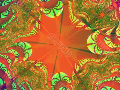an abstract background